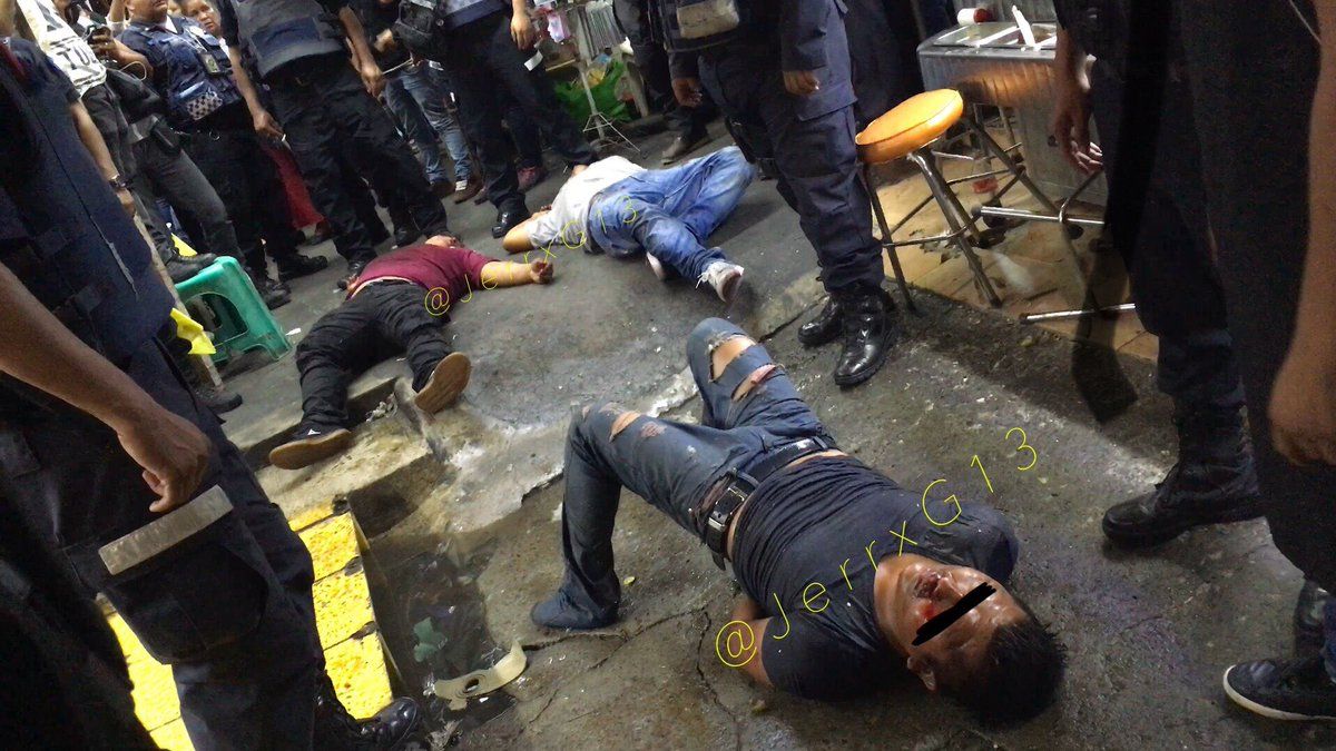 Detienen a tres por agredir a policía y quitarle su arma en el Centro - Detienen-a-tres-por-agredir-a-policía-Merced-2