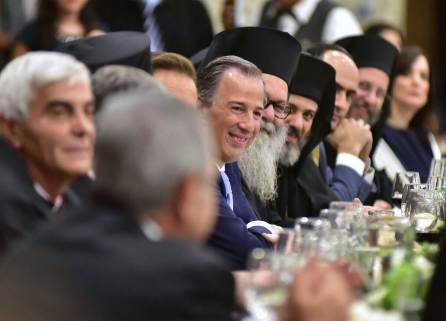 Presupuesto dará señales de cuidado de finanzas públicas: Meade - FOTO-5-Secretario-Meade-durante-la-comida-ofrecida-en-honor-a-Juan-Décimo-Patriarca-de-la-Iglesia-Ortodoxa