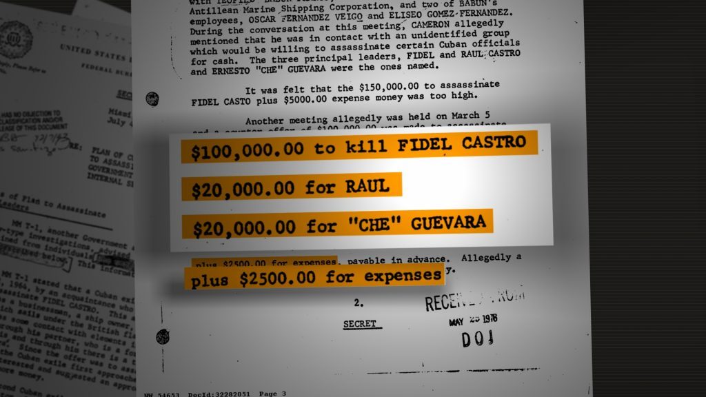 Documentos desclasificados revelan precio por la muerte de Fidel Castro - Fidel-Castro-precio-muerte