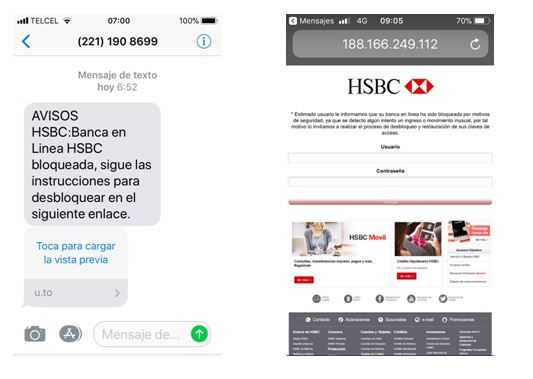 Delincuentes se hacen pasar por HSBC para robar información - Fraude-HSBC