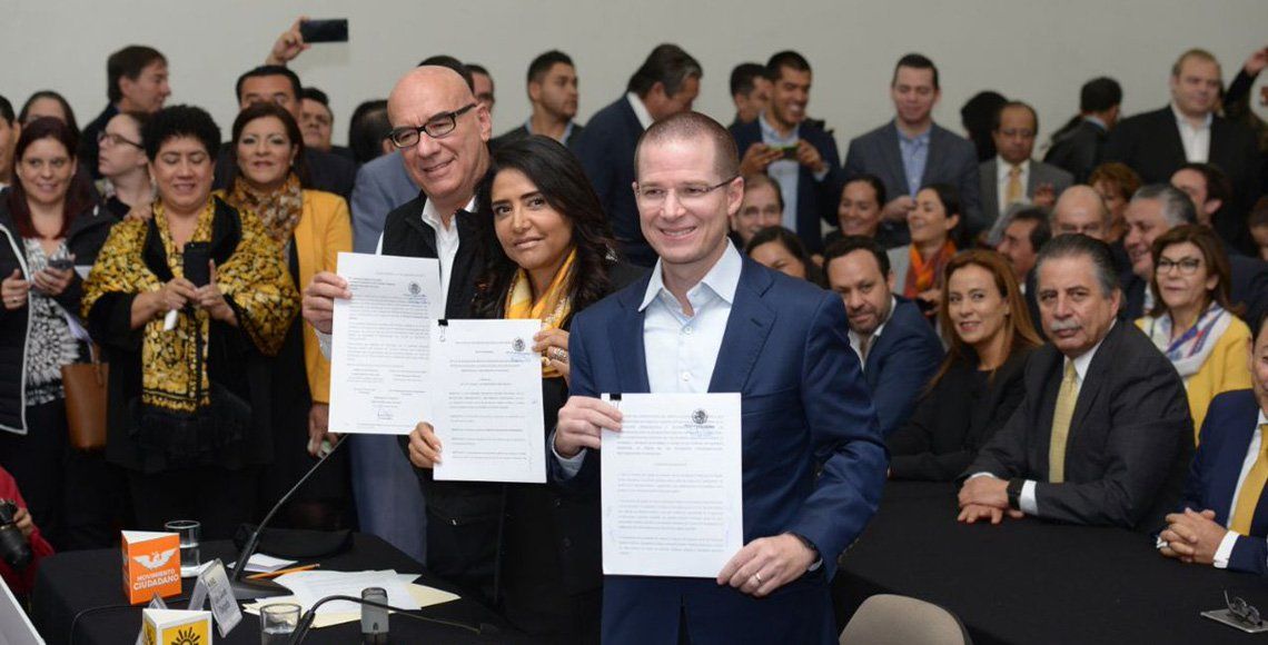 Presidente de Nueva Alianza denuncia resistencia del Frente para colaborar - Frente-Ciudadano-por-México-PAN-PRD-MC