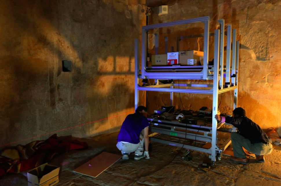 Descubren cámara secreta en la Gran Pirámide de Giza - Giza3