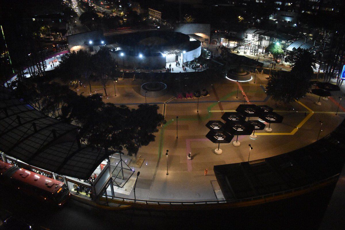 Concluyen trabajos de remodelación en la Glorieta de Insurgentes