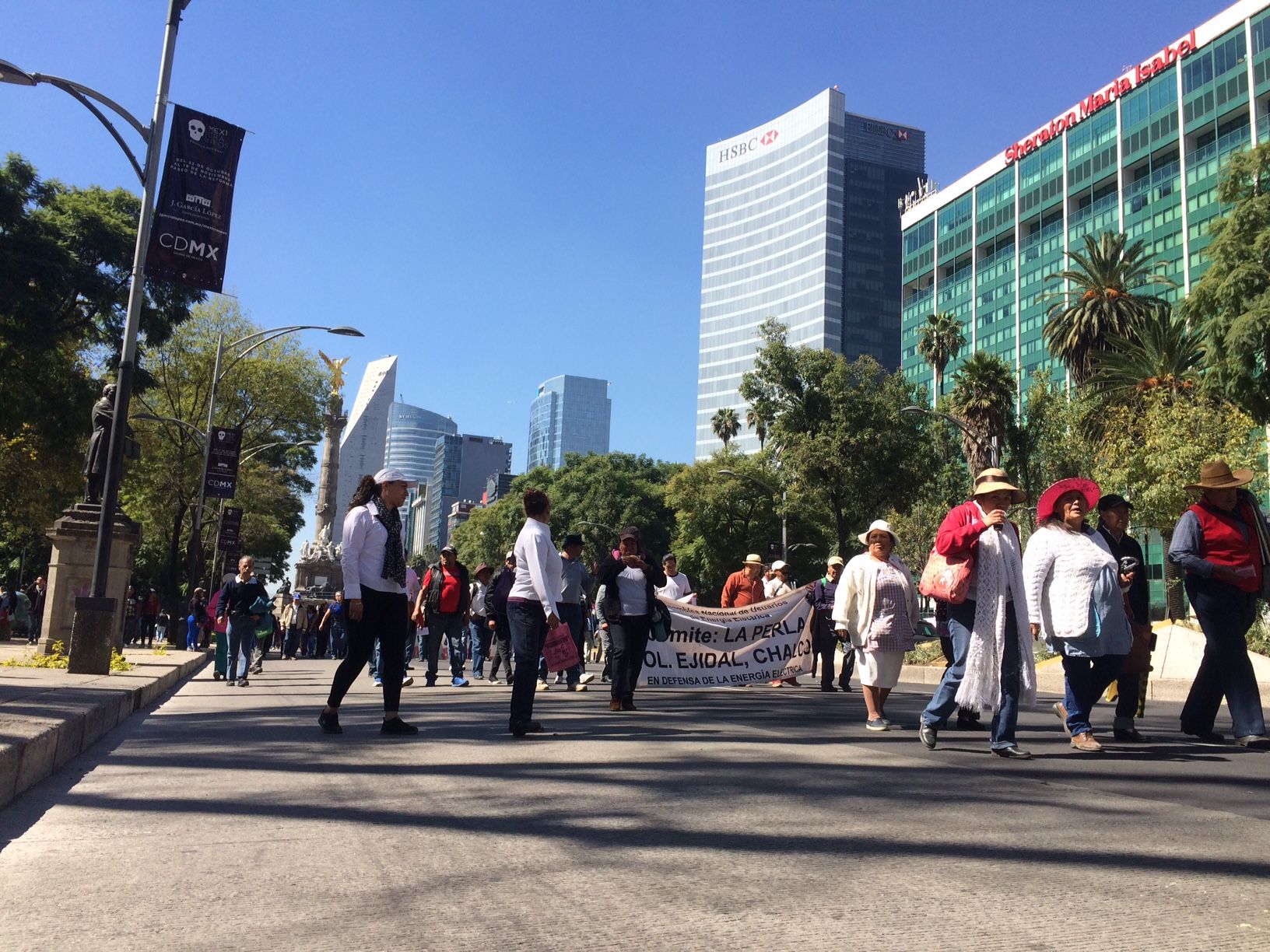Prevén cuatro manifestaciones en la Ciudad de México