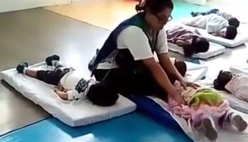 #Video Agreden a niños en guardería de Aguascalientes