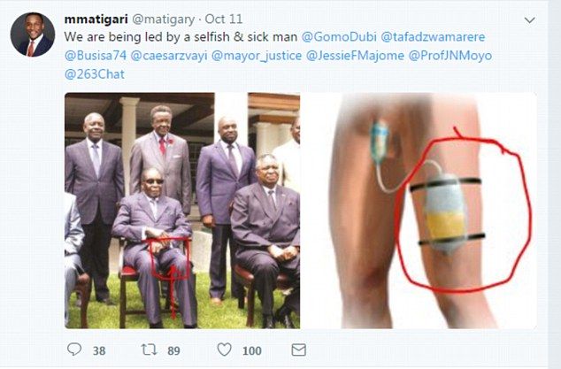 Arrestan a mujer por presuntamente insultar a presidente de Zimbabue - Martha-ODonovan-tuit