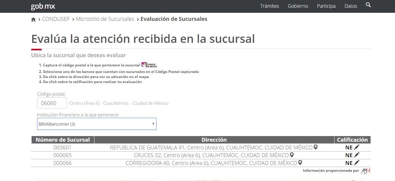 Condusef habilita sitio para calificar sucursales bancarias - Micrositio-de-Sucursales-bancarias-2