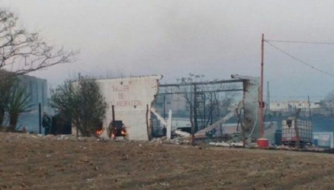 Explosión de taller de fuegos pirotécnicos en Oaxaca deja tres heridos - Oaxaca-polvorín-explosión-