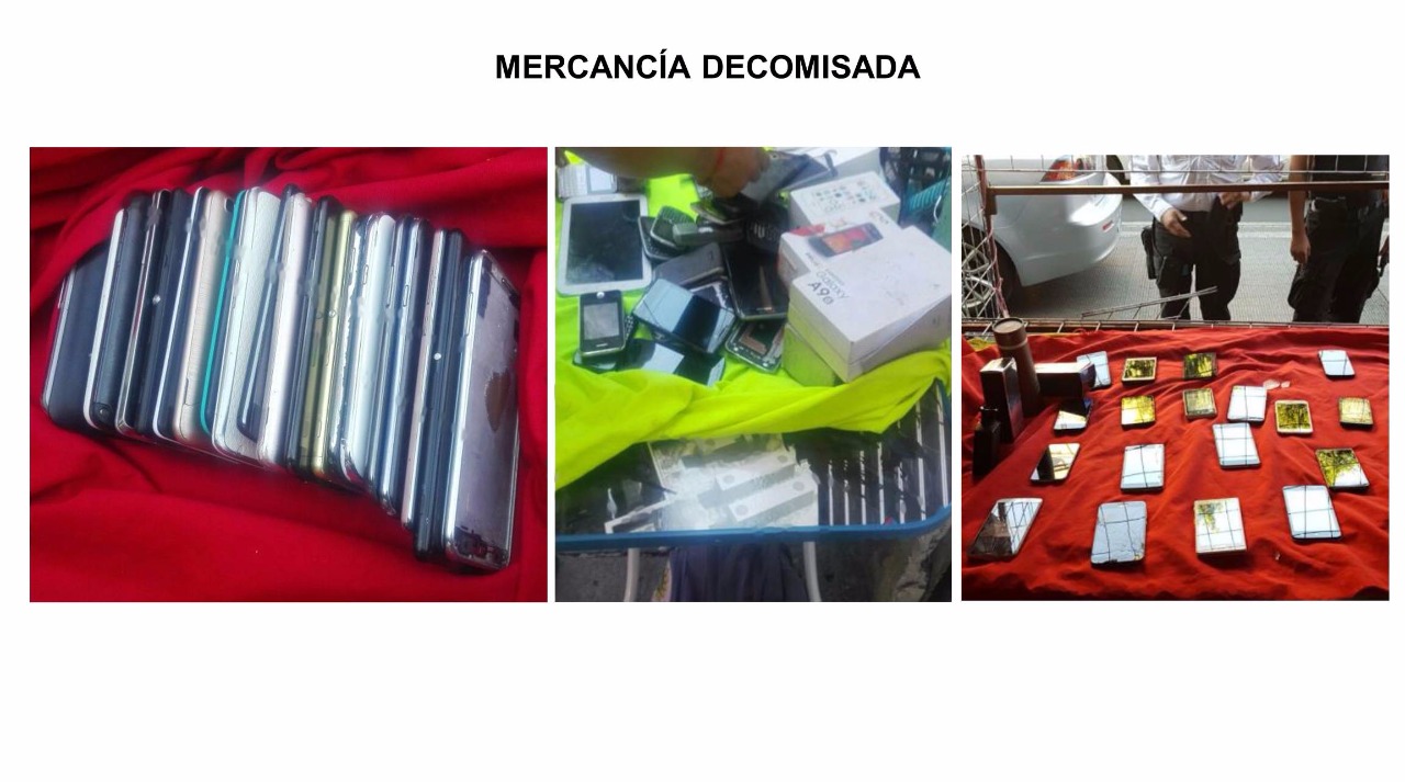 Decomisan 455 celulares robados en colonia Centro - Operativo-Celulares-robados-Merced