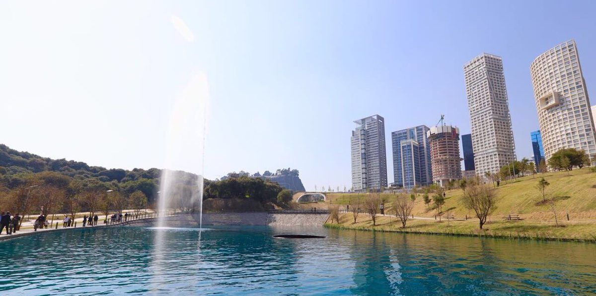 Mancera inaugura parque La Mexicana en Santa Fe con inversión de 2mmdp