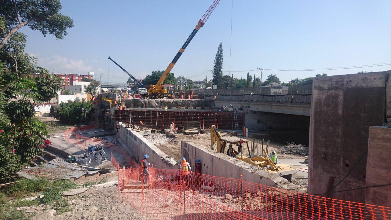 Obra en Paso Exprés de Cuernavaca concluirá en diciembre