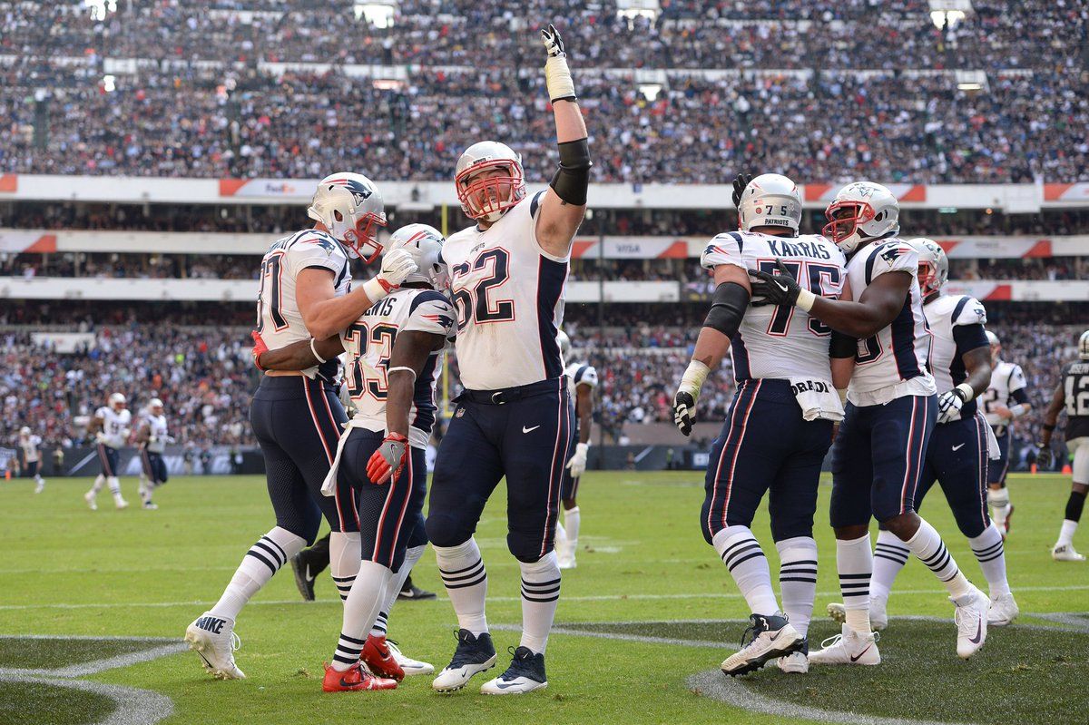 Paliza de Patriots a Raiders en el Estadio Azteca