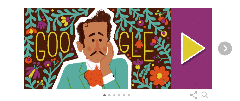 Google celebra 100 años del natalicio de Pedro Infante con doodle