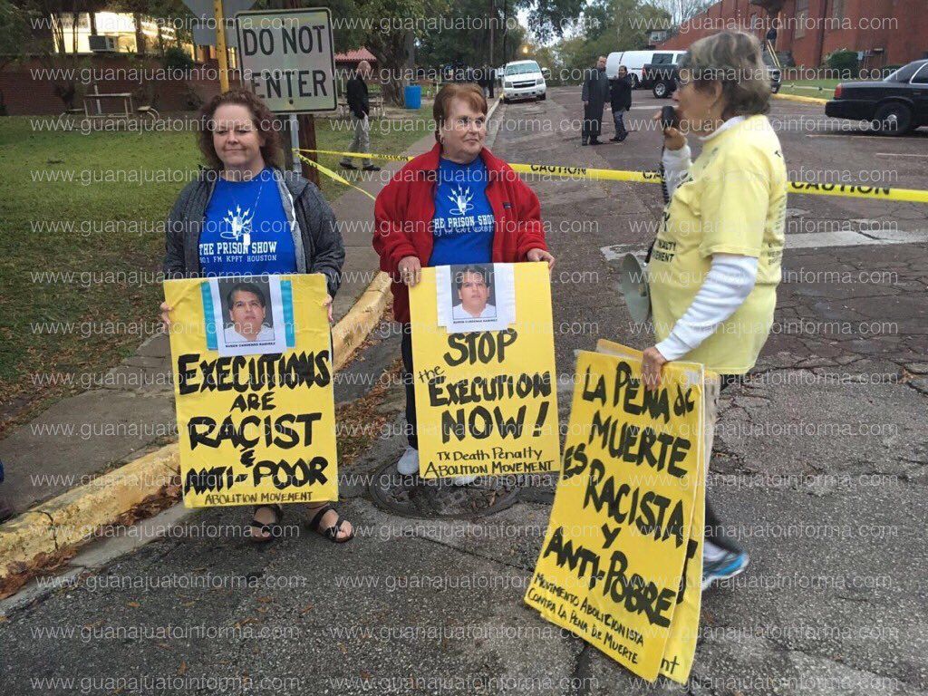 Ejecutan a Rubén Ramírez en Texas - Rubén-Ramírez-Cárdenas-manifestación
