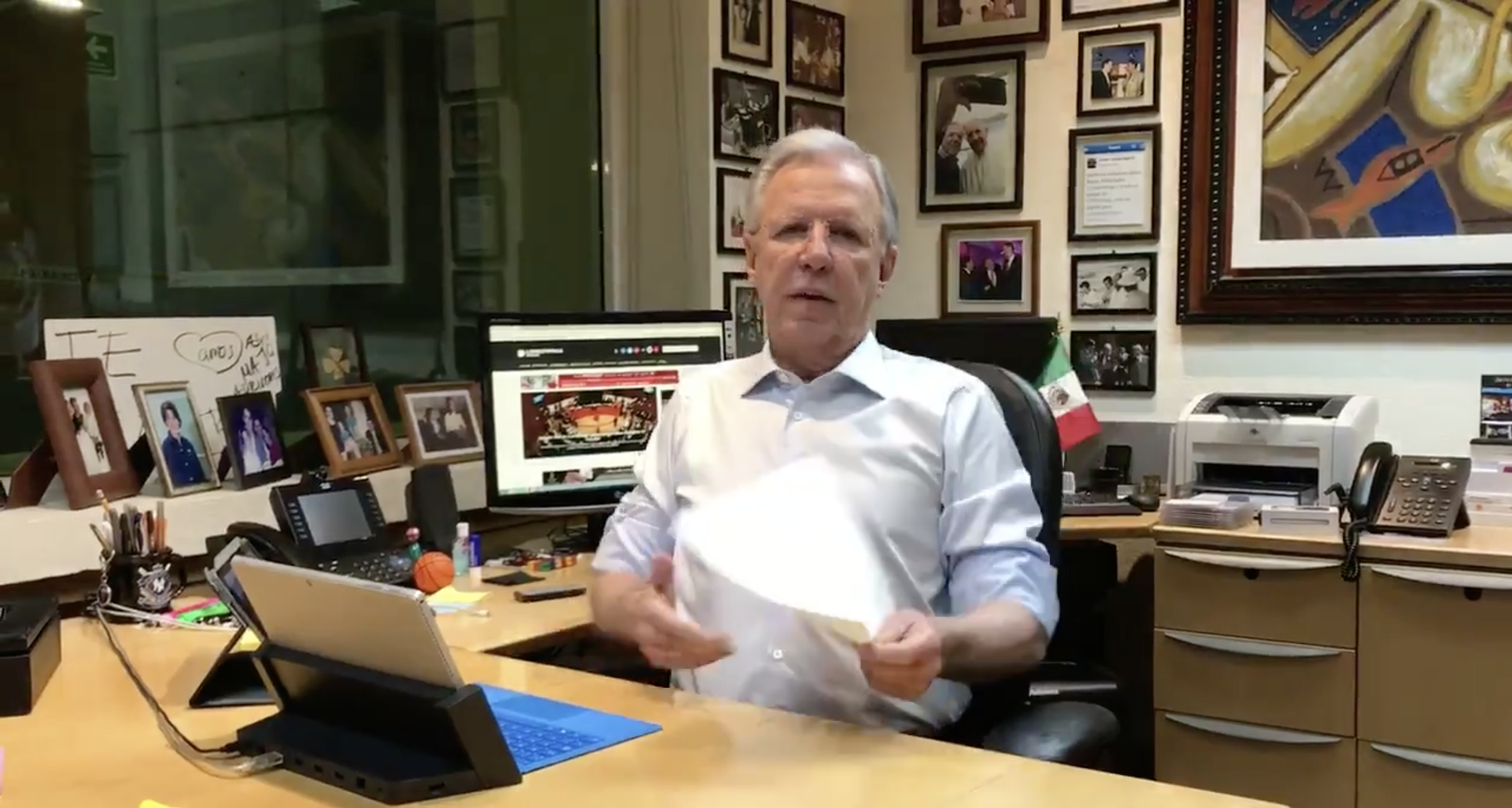 Monreal con AMLO: Coordinador de su campaña o senador Monreal con AMLO: Coordinador de su campaña o senador