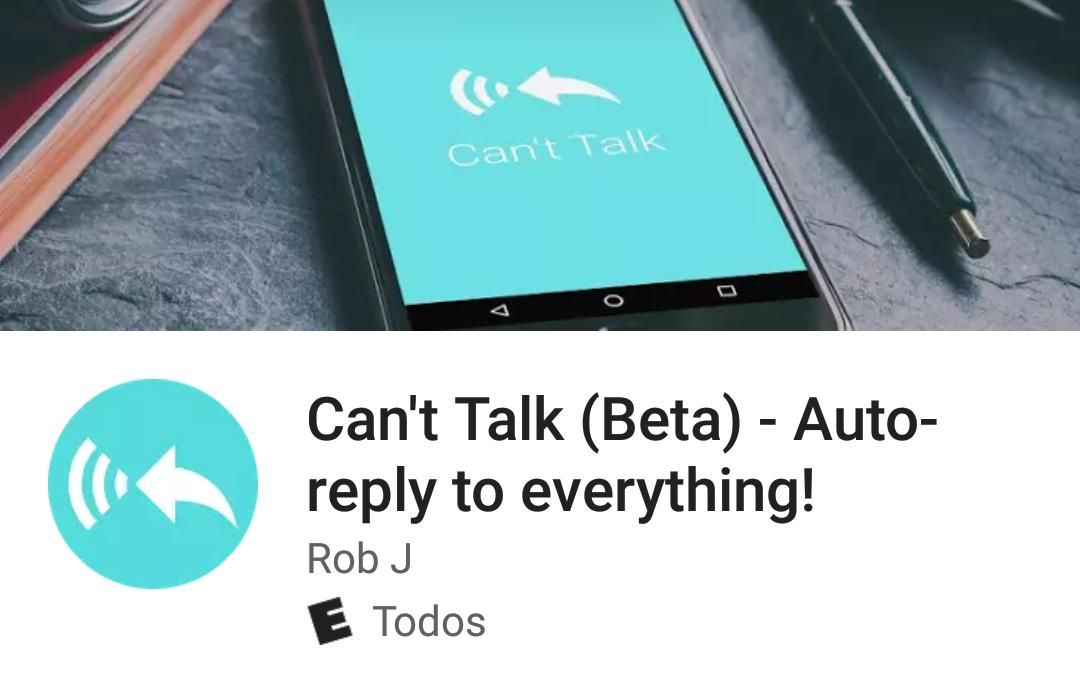 ‘Can’t Talk’, la nueva app que contesta automáticamente en WhatsApp