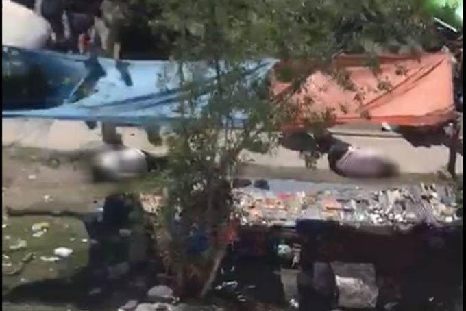 Asesinan a tres en tianguis de Ecatepec