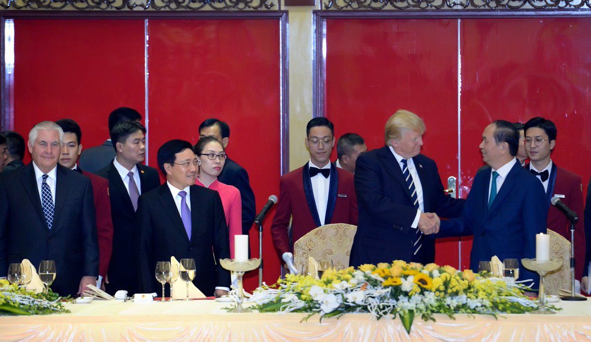 Trump elogia desarrollo socioeconómico de Vietnam - Trump-Vietnam