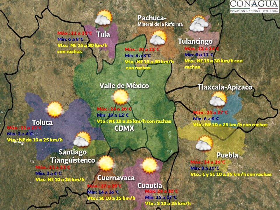 Continuará el ambiente fresco en gran parte del país - VDM-1211