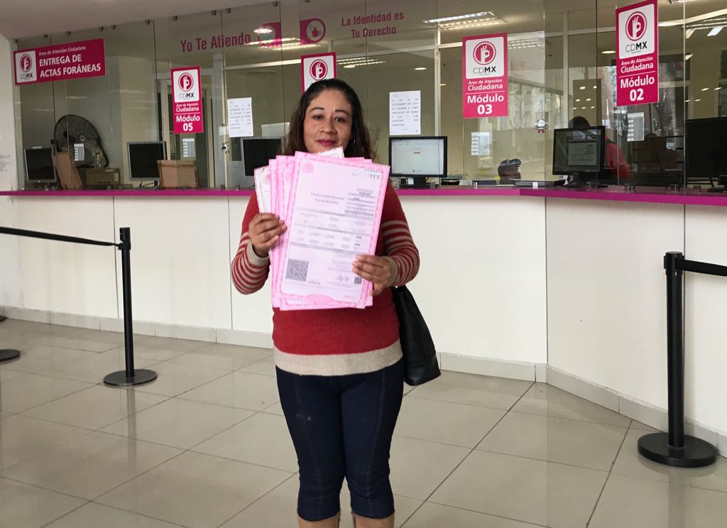 Registo Civil expidió más de 249 mil actas interestatales