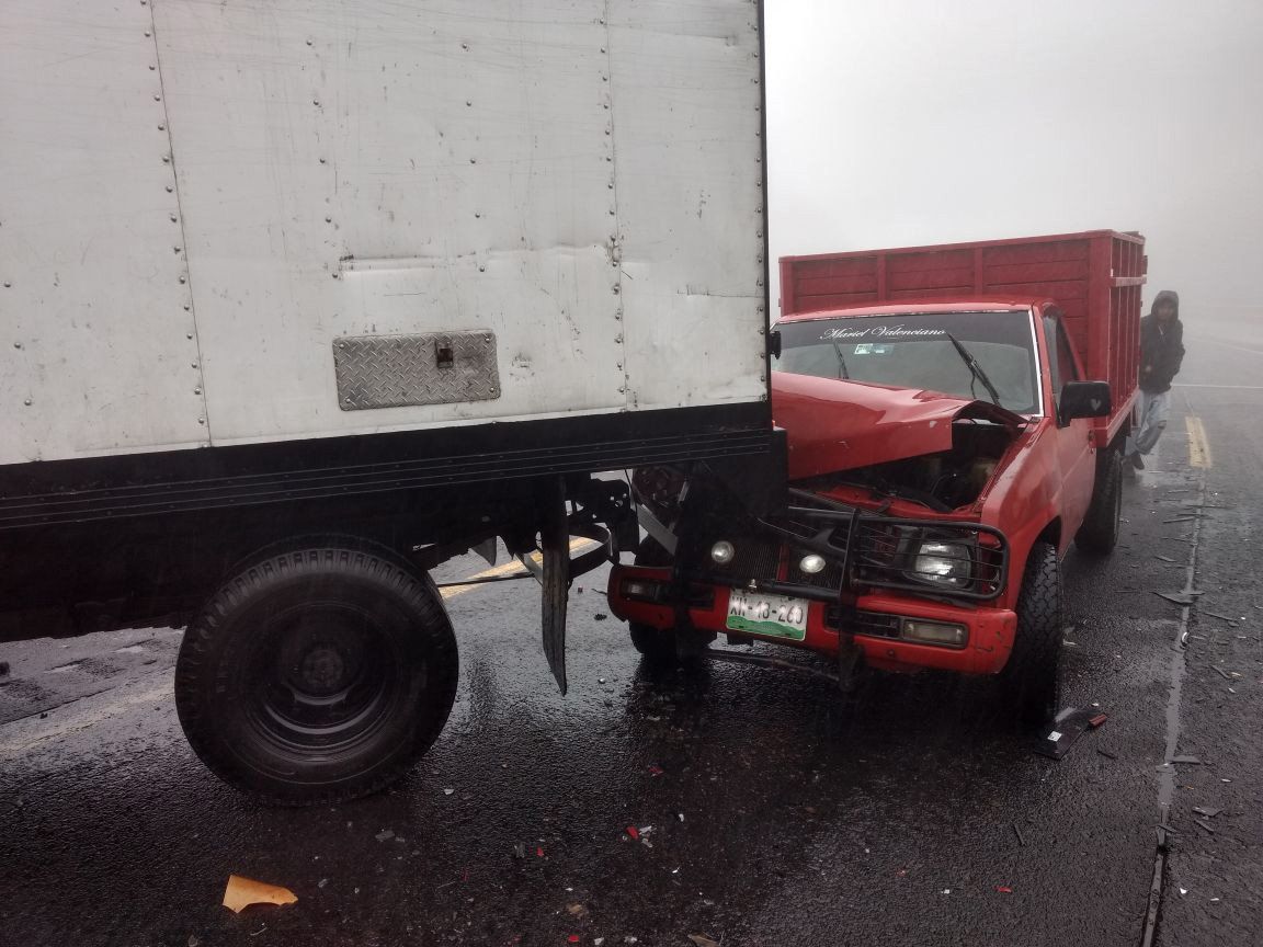 Neblina provoca carambola en la Puebla-Córdoba - accidente-2