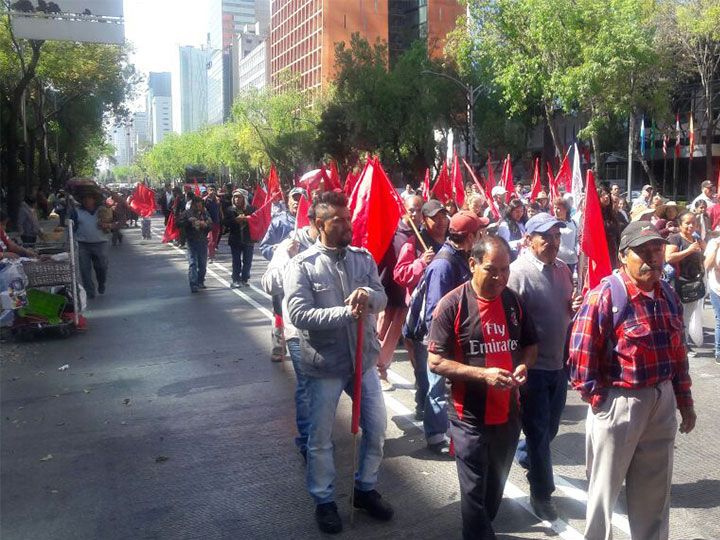 Antorchistas exigen recursos al gobierno