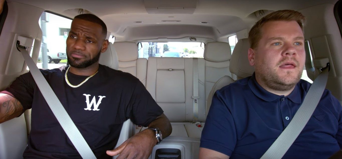 Ice Cube canta en ‘Carpool Karaoke’ junto a Lebron James y James Corden