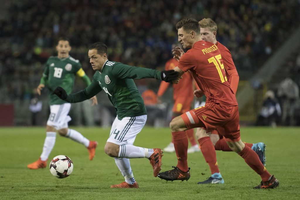 Chicharito, Herrera y Álvarez causan baja de la Selección Mexicana - chicharito-belgica-1024x683