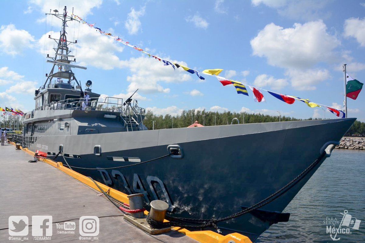 EPN abandera buque patrulla costera en Veracruz - chichen-itza