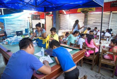 Convierten bar en escuela en Juchitán - coco-bongo-2