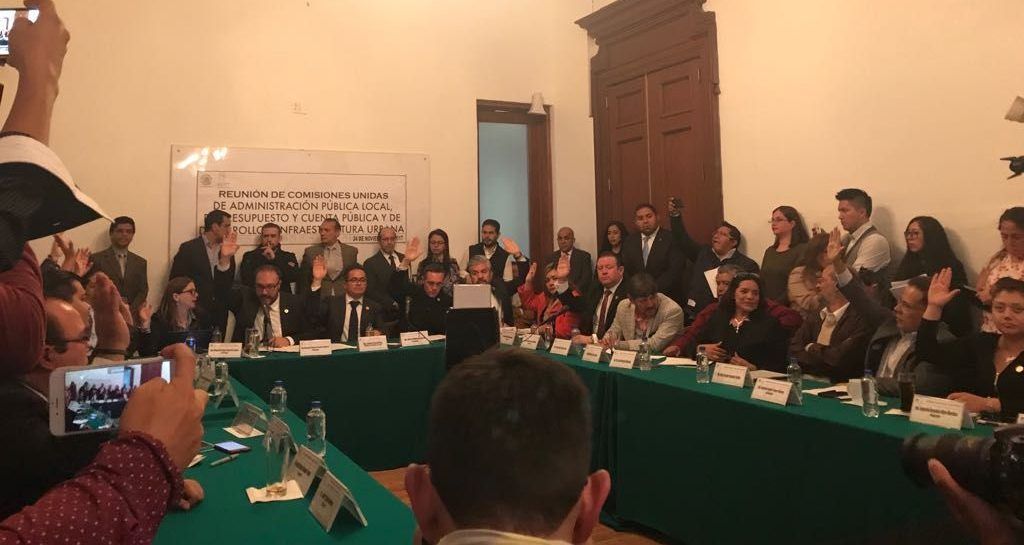 Comisiones Unidas aprueban dictamen de Ley de Reconstrucción