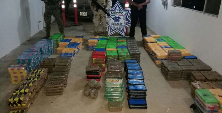 Decomisan 510 kilos de droga en hoteles de Baja California - decomiso-droga-bc