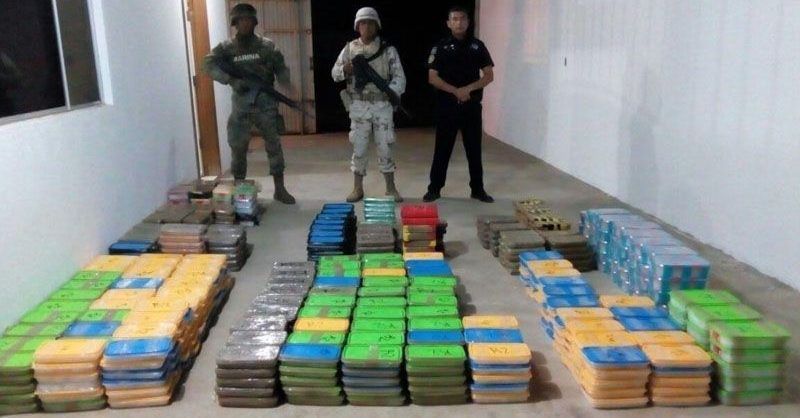 Decomisan 510 kilos de droga en hoteles de Baja California