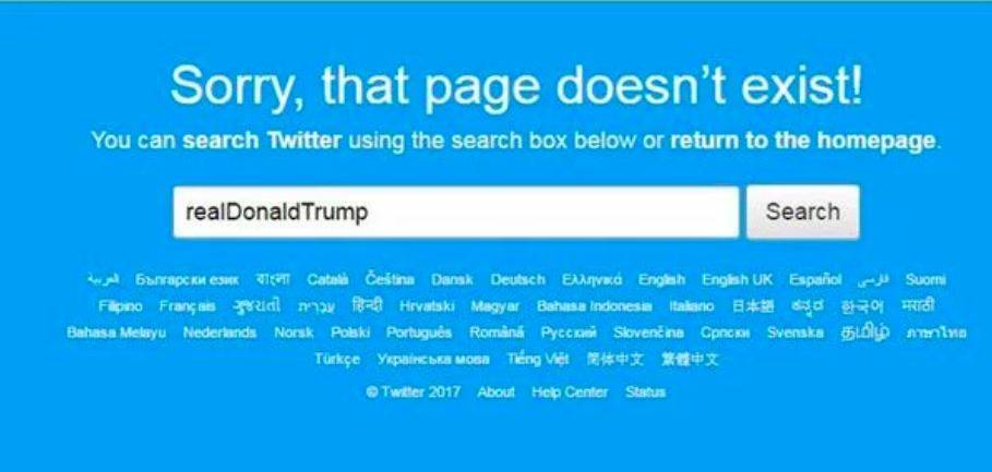 Desactivan momentáneamente cuenta de Twitter de Trump - donald-trump-twitter