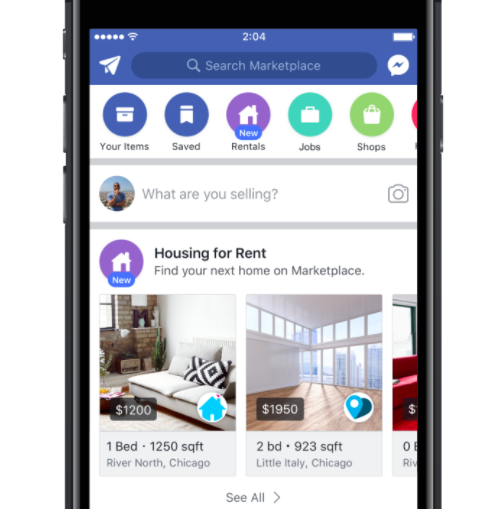 Facebook expande su negocio con alquileres - facebook-renta