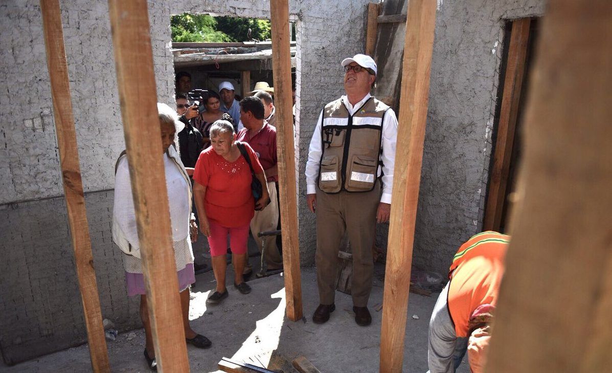 Reconstrucción en Jojutla durará seis meses: Graco Ramírez