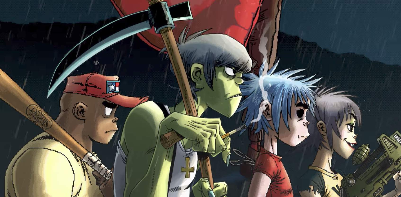 Videoclip ‘Garage palace’ de Gorillaz con Little Simz