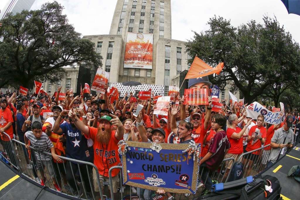 Miles festejan en Houston título de Serie Mundial de Astros - houston-astros-celebracion3-1024x682