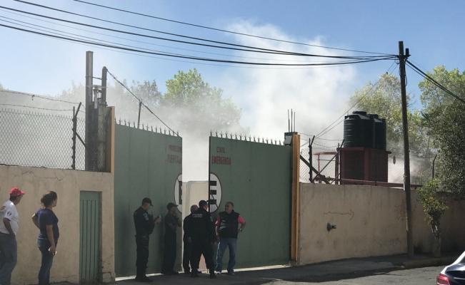 Incendio en fábrica de cerillos de Tlalnepantla