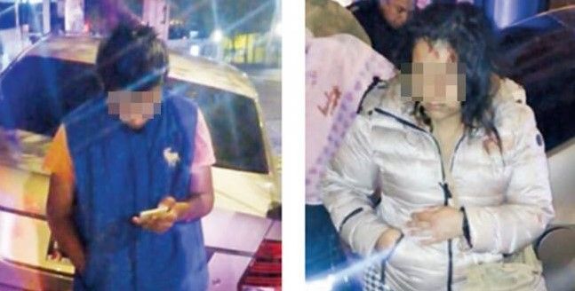 Choca con su esposa e hijos tras robar afuera de 7-Eleven