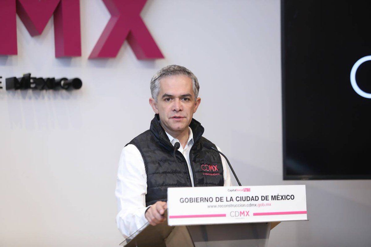 La CDMX no ha recibido apoyos del Fonden para reconstrucción: Mancera