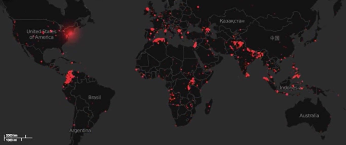 Localizan en mapa interactivo ataques terroristas de los últimos 30 años
