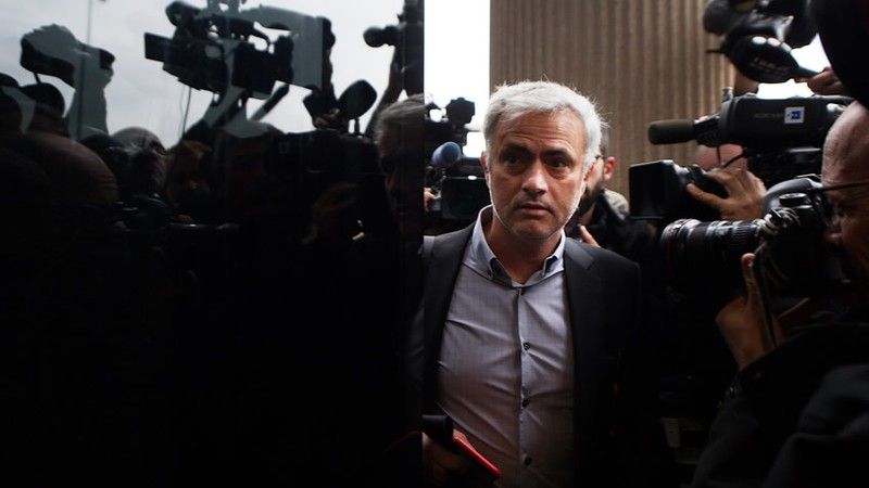 Mourinho comparece en España por fraude fiscal - mourinho-tribunal-getty
