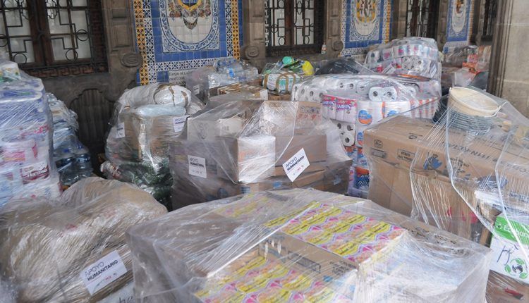 Reynosa envía 22 toneladas de víveres a damnificados por sismos en Oaxaca