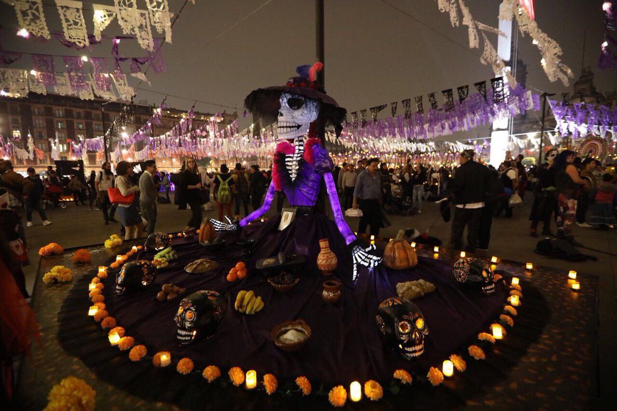 Hoy es el último día para visitar Ofrenda Monumental en el Zócalo