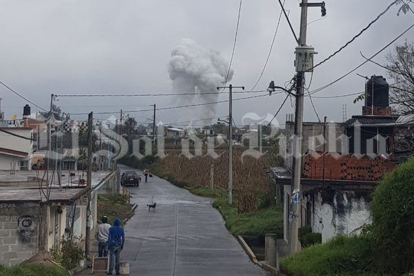 Explosión de polvorín deja cuatro heridos en Puebla - polvorin-xiutetelco-puebla