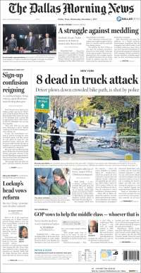 Caro Quintero, SCJN y ataque en Nueva York en primeras planas - portadas-1-nov-dallas