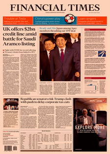 EPN, Trump y China en primeras planas - portadas-10-nov-financial