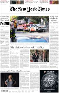 IFT, Mancera y Cataluña en primeras planas - portadas-3-nov-nyt