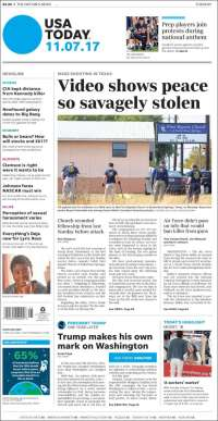 Mancera, Los Zetas y atacante de Texas en primeras planas - portadas-7-nov-usat